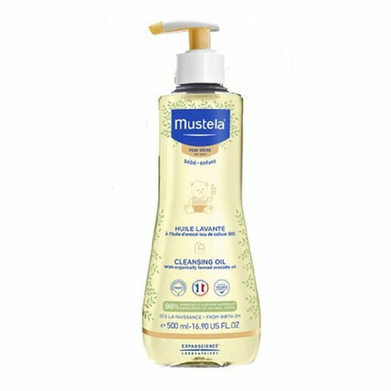 Bomba de aceite para bebés Mustela