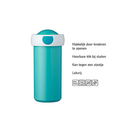 Mepal Taza Escolar Campus 300ml Azul