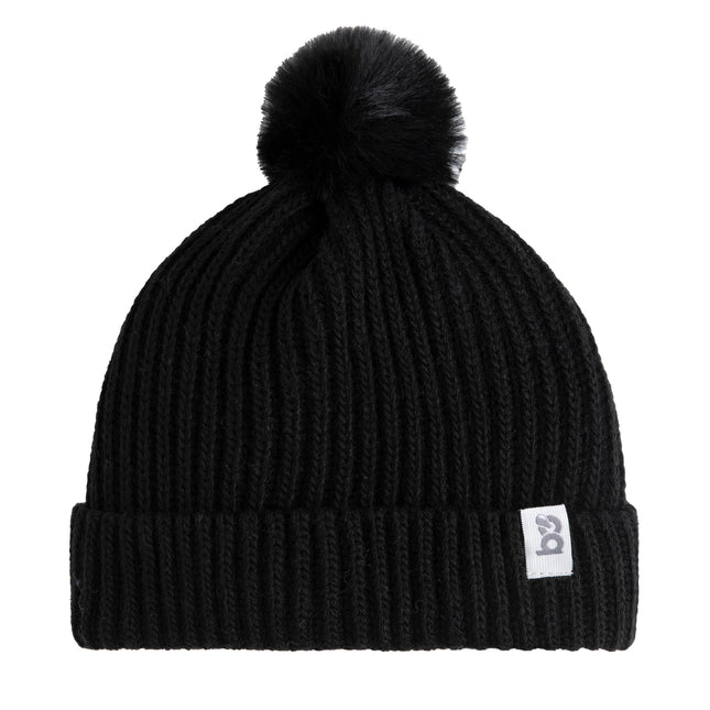 Gorro con Pompón Cool Negro 3-36Months