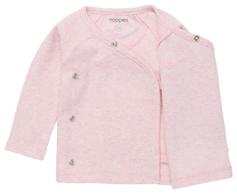 Chaqueta Noppies Baby Nanyuki Rosa Claro Melange