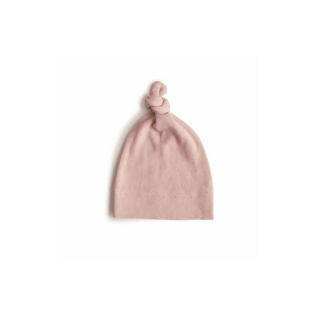 Gorro para bebé Mushie Blush