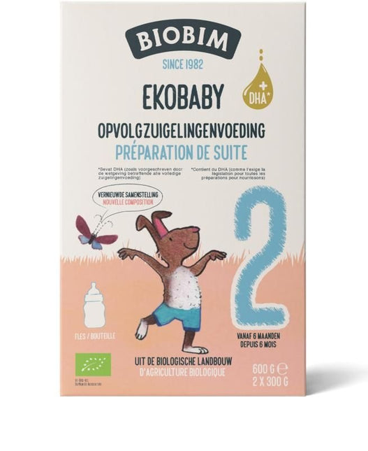 Biobim Leche en polvo Ekobaby 2 6+ Meses