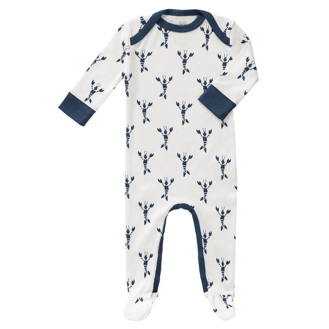 Fresk Pijama de bebé con pie de langosta Azul índigo