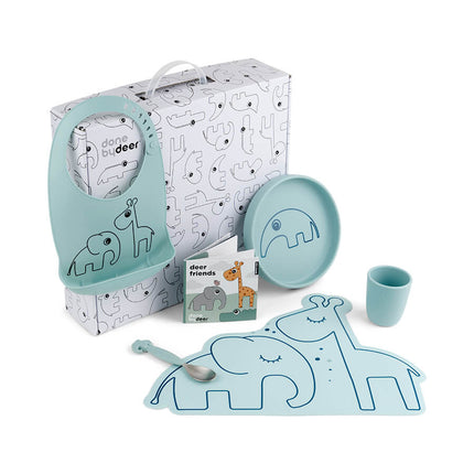 Done by Deer Gift Box Juego de Cena Azul