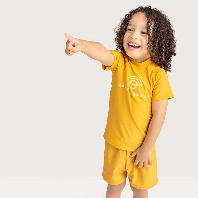 Camiseta Swim Essentials Niño Uv Amarillo