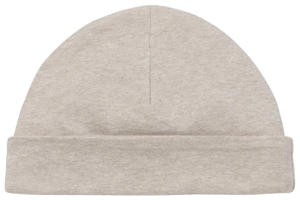 Gorro para bebé Noppies Taupe Melange Babylon