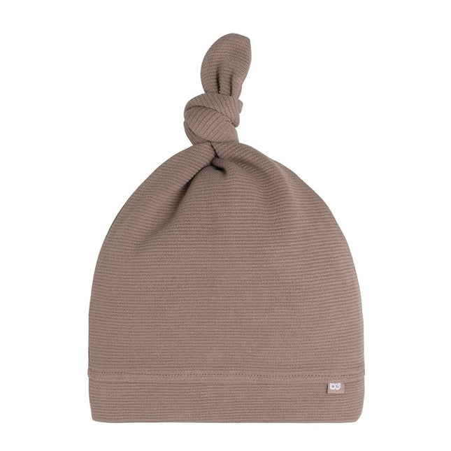 Gorro Con Botón Para Bebé Pure Mocha