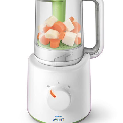 Preparador de comida para bebés 2 en 1 Philips Avent