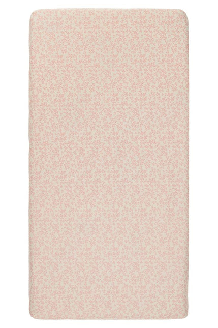 Noppies Sábana Ajustable Popelín Botánico Para Cuna Misty Rose 40x80cm