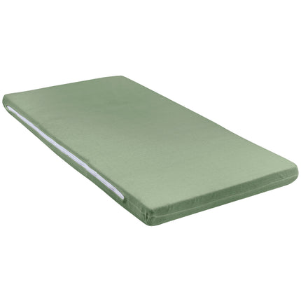 Meyco Funda de Colchón Jersey Campingbed Deluxe 60X120 Verde Bosque