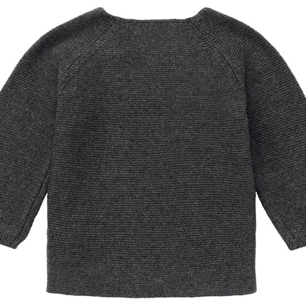 Noppies Baby Cardigan Pino Gris Oscuro Melange