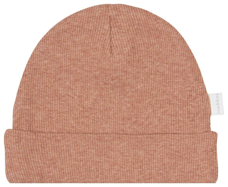 Gorro para bebé Noppies Nevel Cafe Au Lait Melange