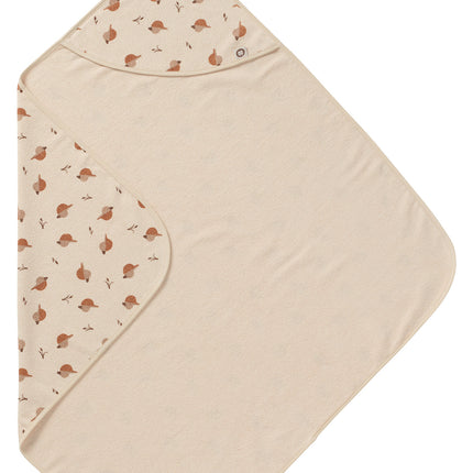 Funda de baño Noppies Baby Duck Indian Tan