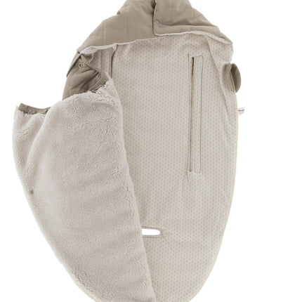 Snoozebaby Saco Orgánico Maxi Cosi Piedra Beige 80cm