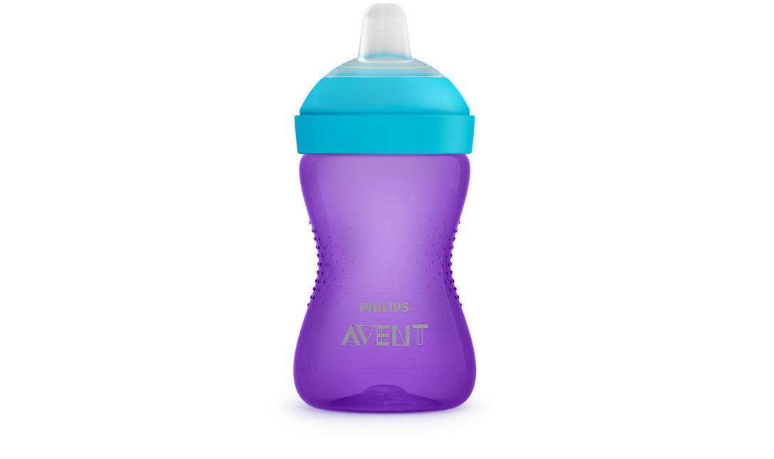 Philips Avent Vaso con boquilla 300 ml 9m+ Morado