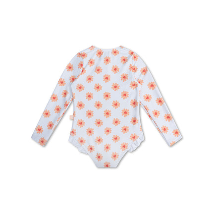 Traje de baño de manga larga Swim Essentials Niño Corazones de flores