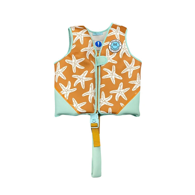 Chaleco salvavidas Swim Essentials Sea Star Leopardo 3-6 Años