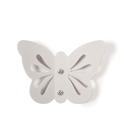 Colgador de pared Mariposa Blanco