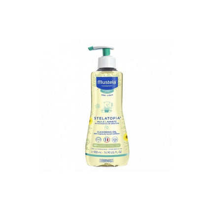 Mustela Aceite de Baño Limpieza Bebé 500ml