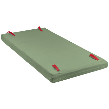 Meyco Funda de Colchón Jersey Campingbed Deluxe 60X120 Verde Bosque