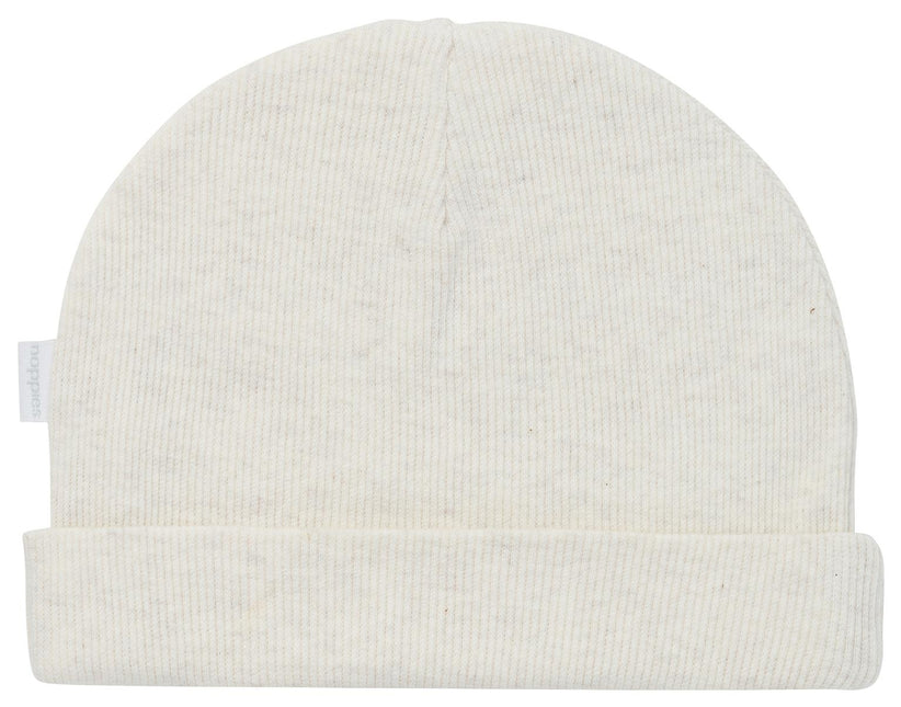 Gorro para bebé Noppies Nevel Oatmeal Melange