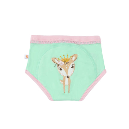 Zoocchini Pantalones Prácticos Niñas Princesas del Bosque Algodón 3pcs