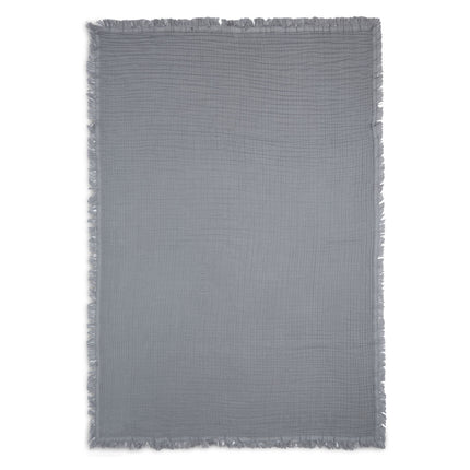 Jollein Manta Cuna Muselina Flecos Gris Tormenta 120x120cm