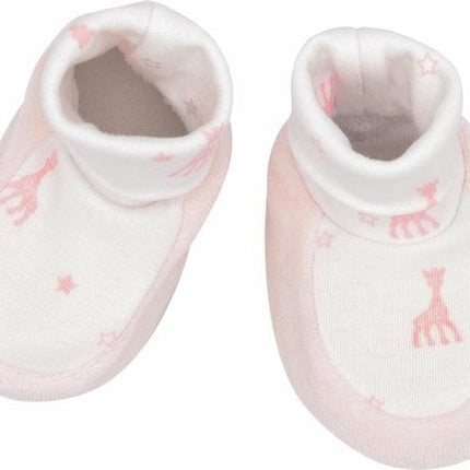 Pantuflas de bebé Sophie la Jirafa Rosa