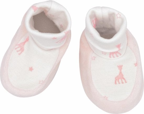 Pantuflas de bebé Sophie la Jirafa Rosa