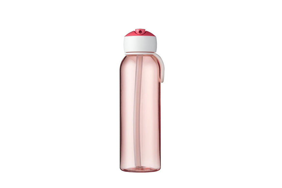 Botella de agua Mepal Campus infantil abatible 500 ml Rosa