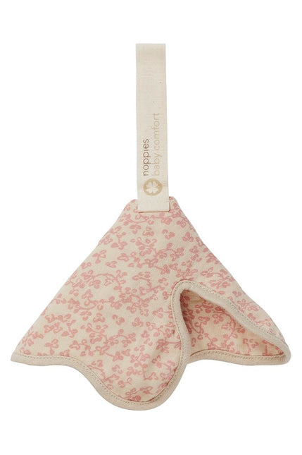 Noppies Paño para chupete Botanical Clover Misty Rose