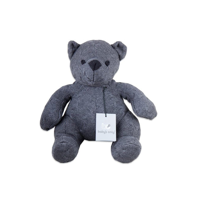 Osito de peluche Baby's Only Cable Antracita 35cm