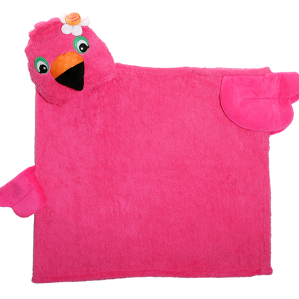 Zoocchini Funda de Baño Bebé Franny El Flamenco Algodón