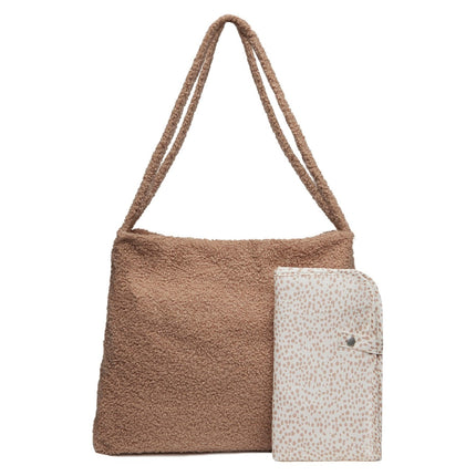 Bolsa para pañales Jollein Shopper Boucle Biscuit