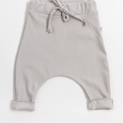 Bamboom Pantalones bebé Gris/Marfil