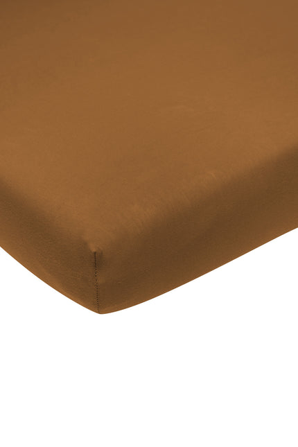 Meyco Sábana Ajustable Jersey Camel 40x80/90 cm