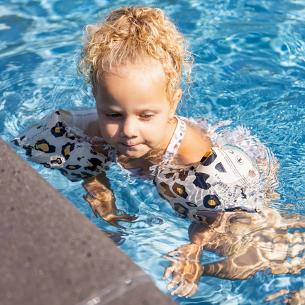 Swim Essentials Tirantes de natación con estampado de pantera 2-6 años