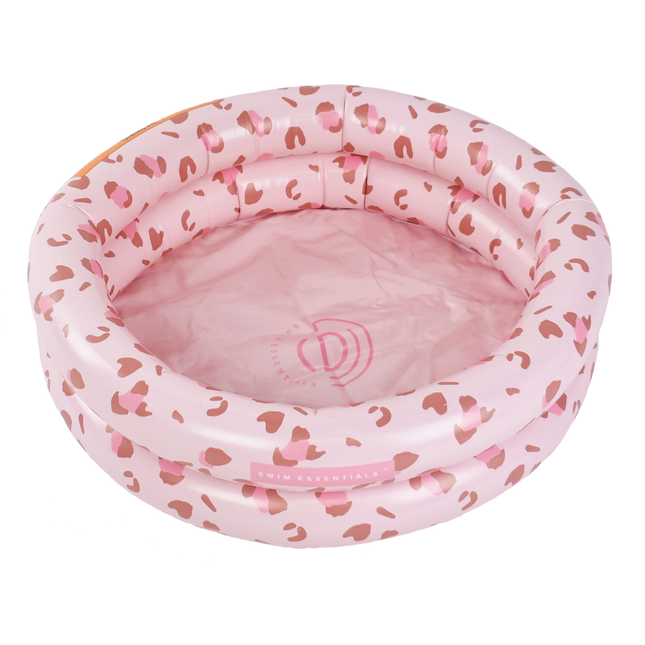 Swim Essentials Piscina Infantil Leopardo Rosa 60Cm