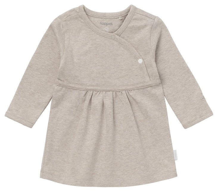 Vestido Noppies Baby Nevada Taupe Melange