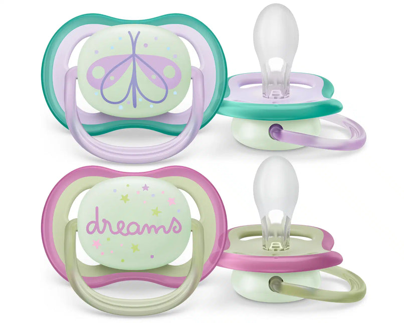 Philips Avent Chupete +0 Meses Air Night Firefly/Dream