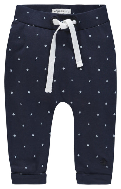 Noppies Pantalón Bebé Jersey Confort Bain Azul Marino