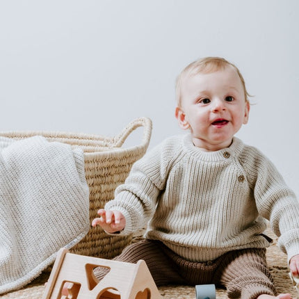 Caja de formas sólo para bebés Casa Tierra