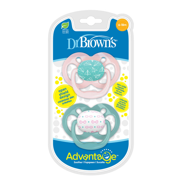 Dr. Tetina Brown's Advantage fase 2 rosa 2uds.