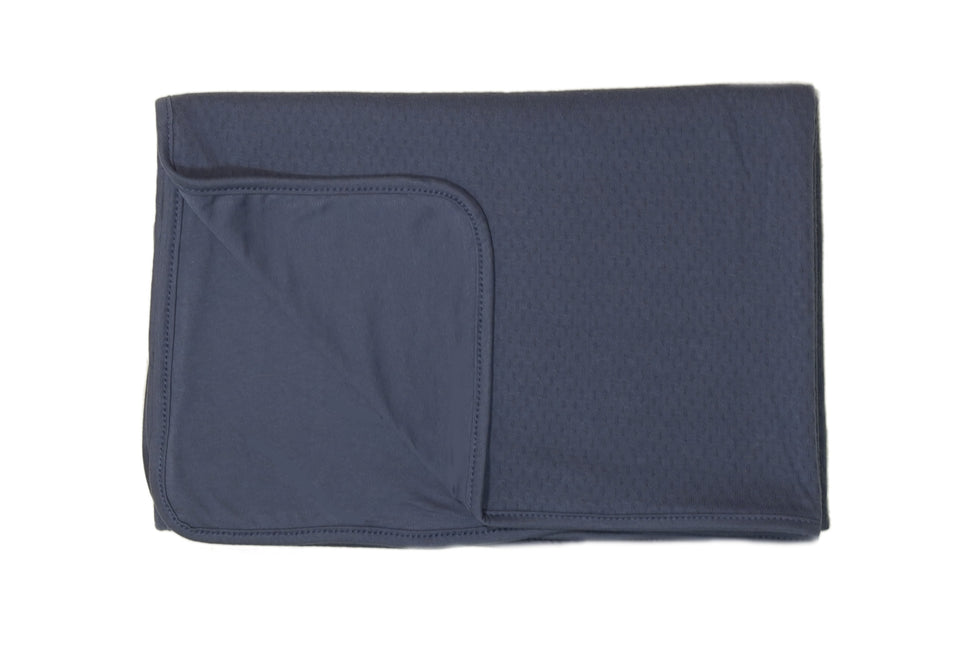 Manta de cuna Snoozebaby T.O.G 1.0 Azul noche 100x75cm