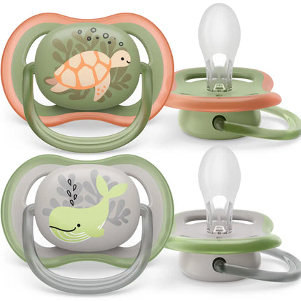 Philips Avent Chupete +6 Meses Aire Tortuga/Pez globo