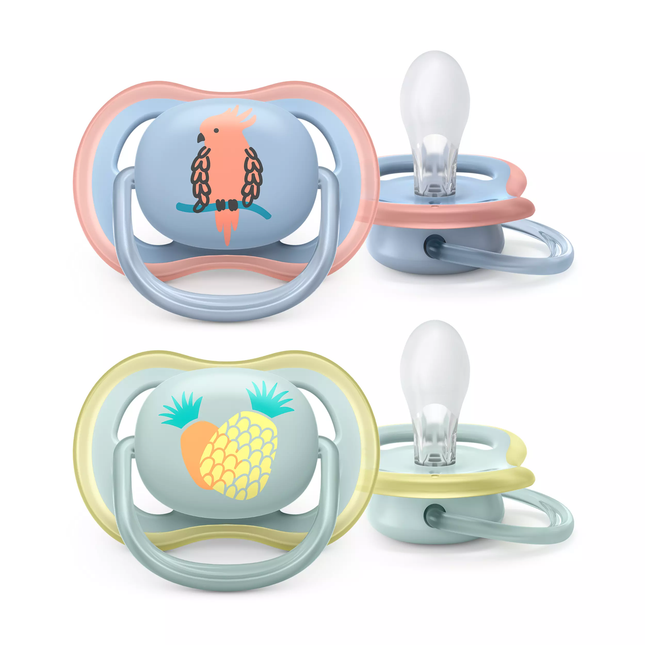 Philips Avent Chupete Piña Loro Aire +0Mes 2pcs