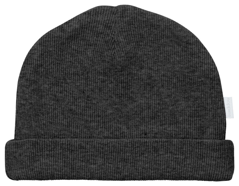 Gorro para bebé Noppies Nevel Gris Oscuro Melange