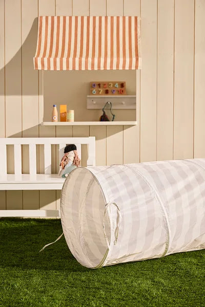 Túnel infantil Concept Crawl Star Stripe Gris