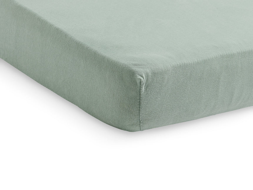 Jollein Sábana Ajustable Jersey Verde Ceniza 40x90cm