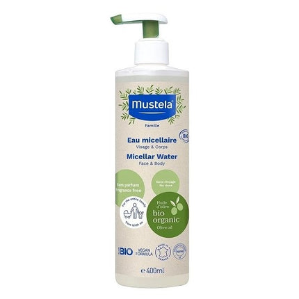 Mustela Agua Limpiadora Bio Micelar 400ml